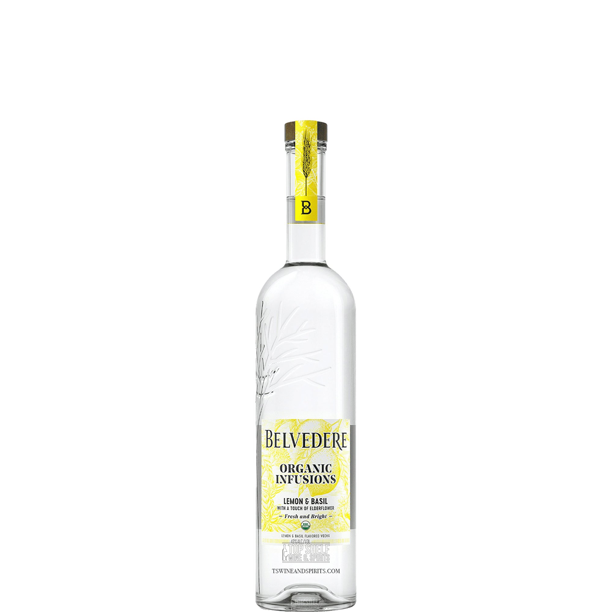 Belvedere Organic Infusions Pear & Ginger with Linden Honey, Vodka 70cl -  Drinks On Tap