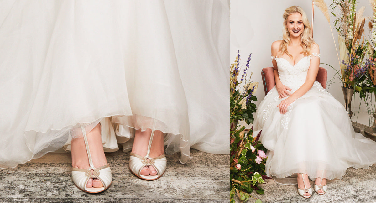 the iconic bridal shoes