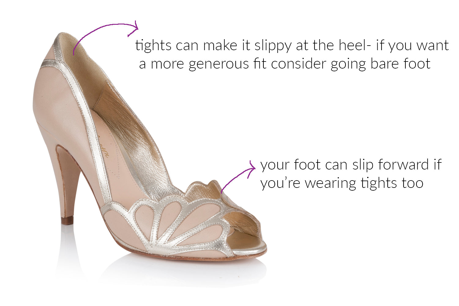 narrow wedding shoes