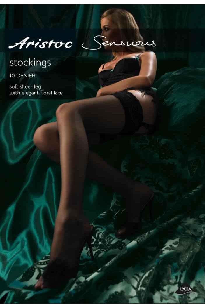 Aristoc 10D Lace Top Stockings