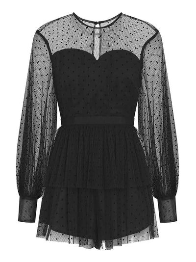 alice mccall back to black playsuit