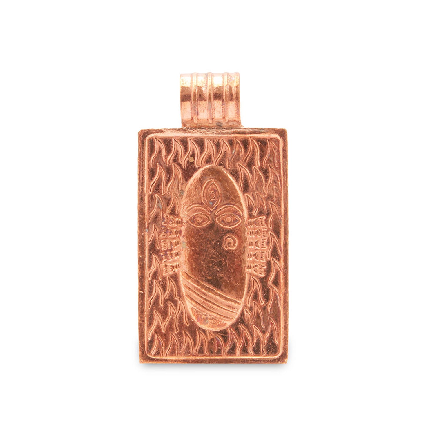 Linga Bhairavi Copper Pendant - Medium — Isha Life Malaysia