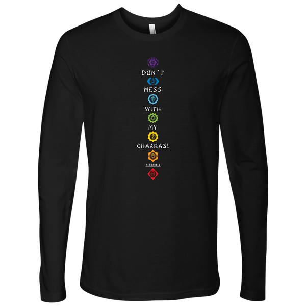 DON'T MESS WITH MY CHAKRAS L/S TEE – Herman Siu Group