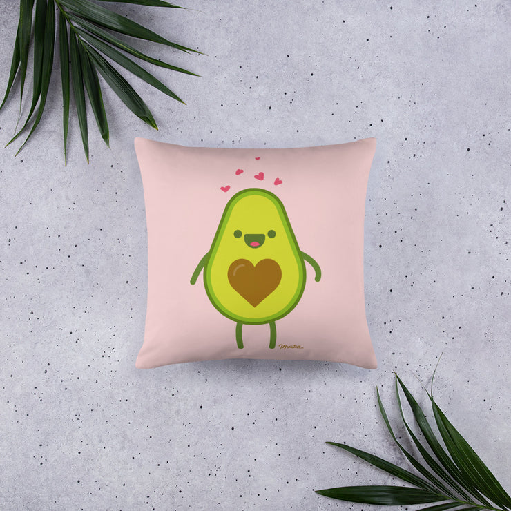 cute avocado pillow