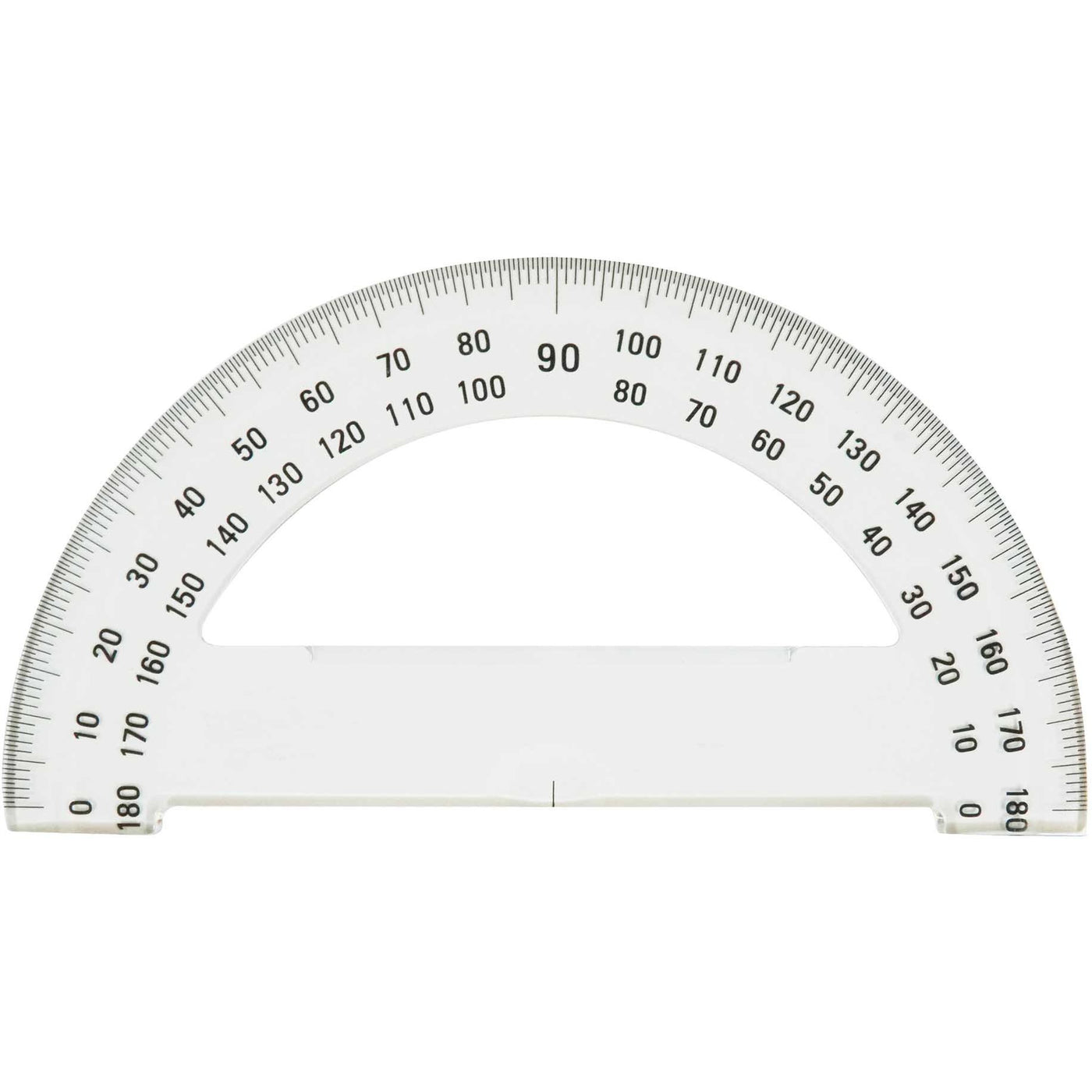 protractor 180 degree assorted sizes omnitopia supply