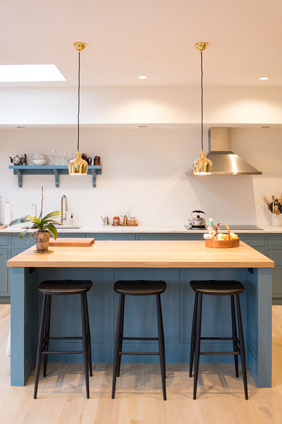 5 simple ways to update your home, butcher block counters by Edgework Creative