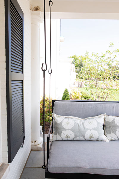 5 simple ways to update your home by Edgework Creative, porch swing