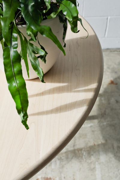 The Elemnt Dining Table by Edgework Creative, round dining table