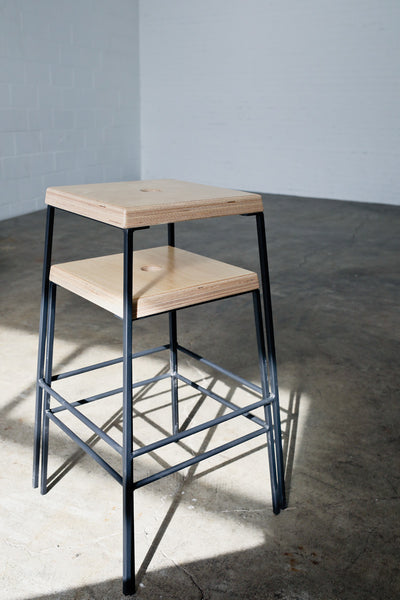 Stacking stools by Edgework Creative