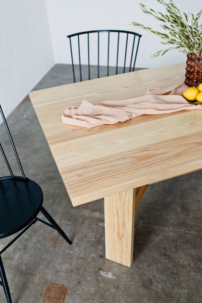 wood dining table