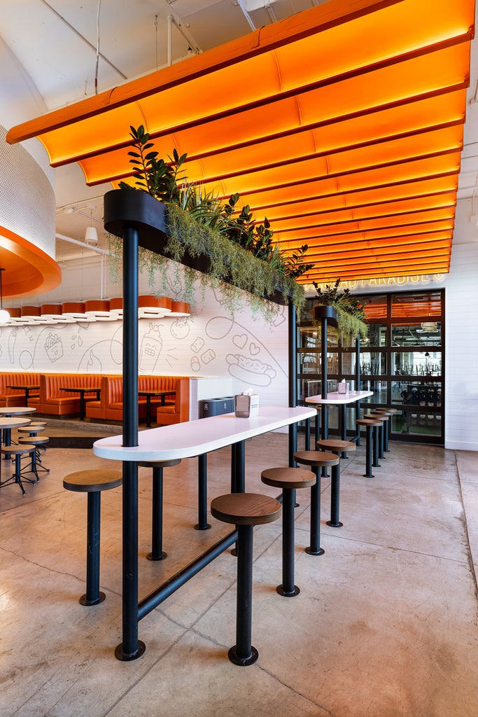 Restaurant ceiling cloud