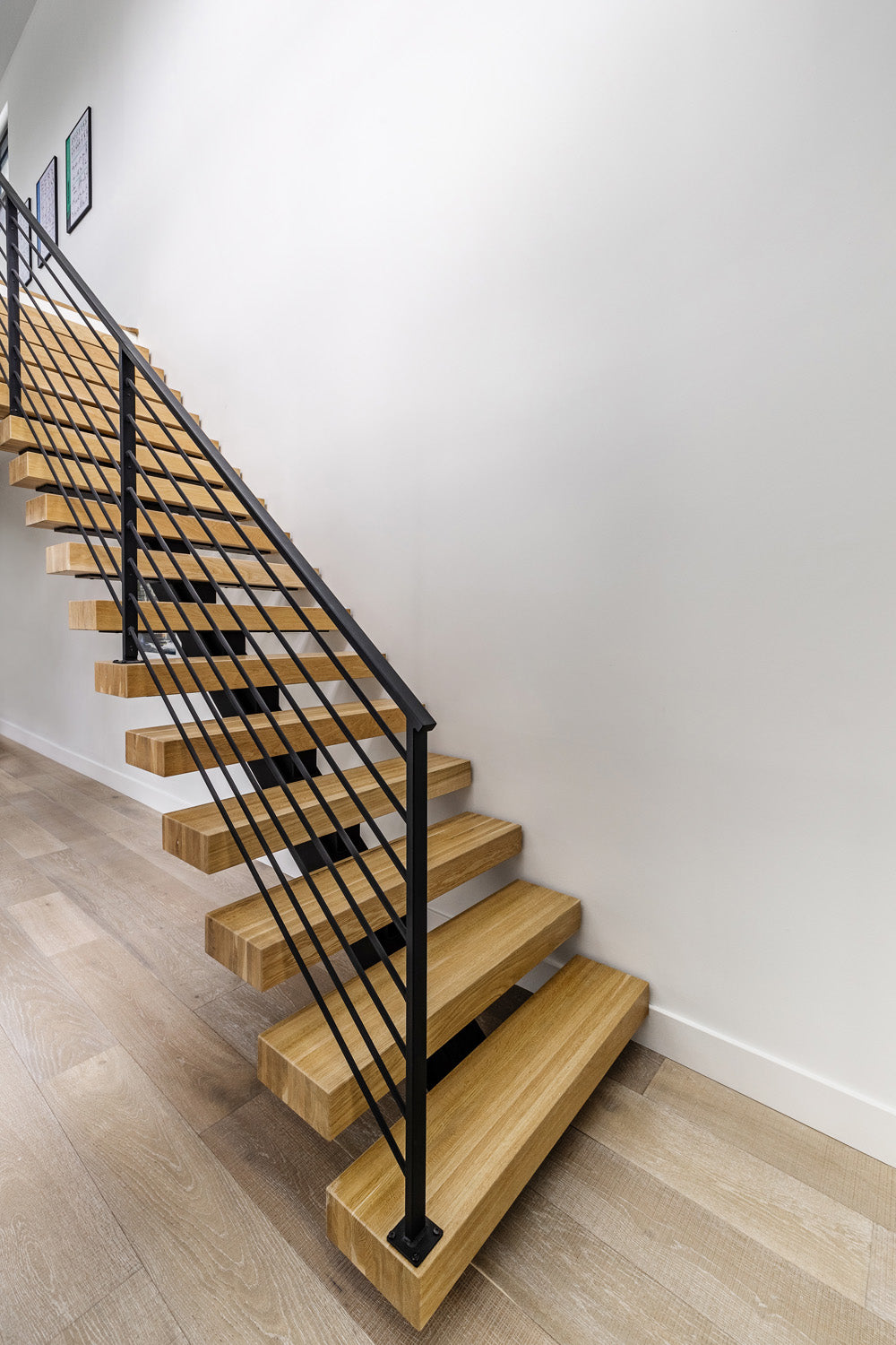 Custom stairs by Edgework Creative