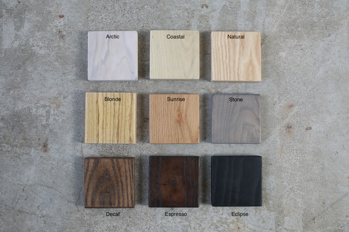 maple stain samples
