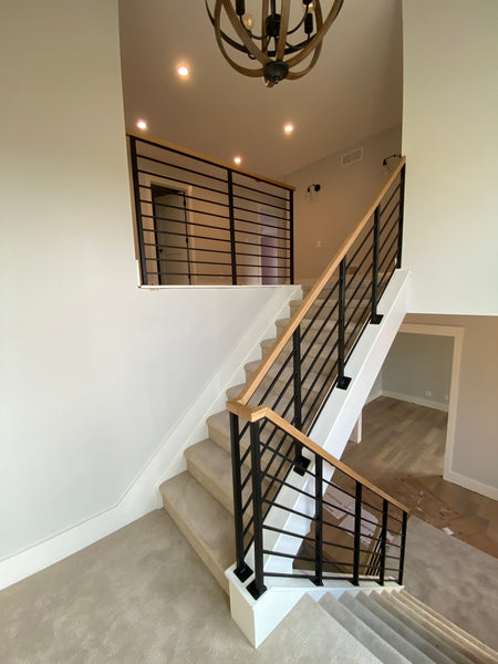 Custom handrail by Edgework Creative