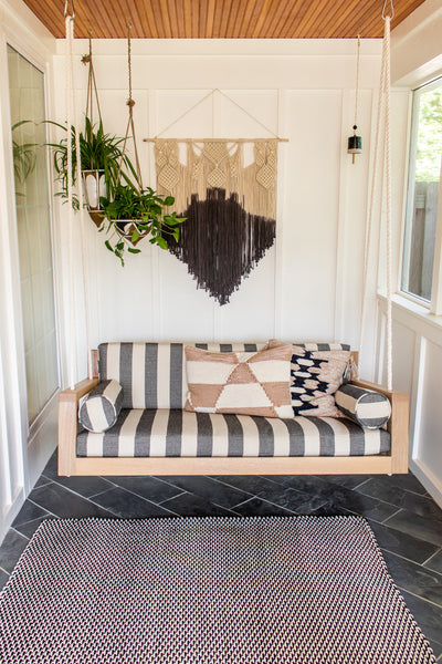 Porch swing by Edgework Creative, 5 simple ways to update your home