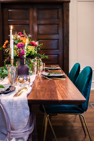 walnut dining table