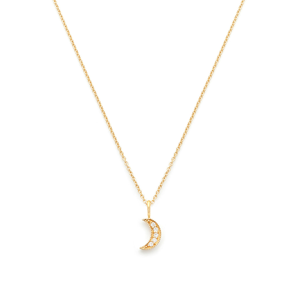 Luna Crescent Moon Necklace