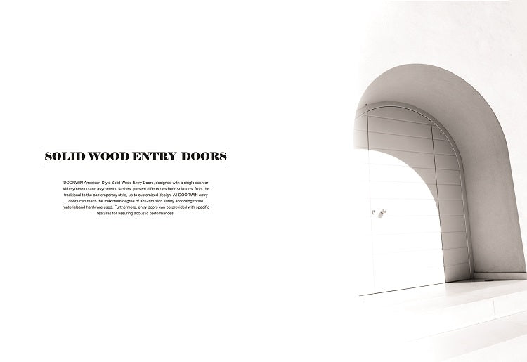 Solid Wood Entry Doors