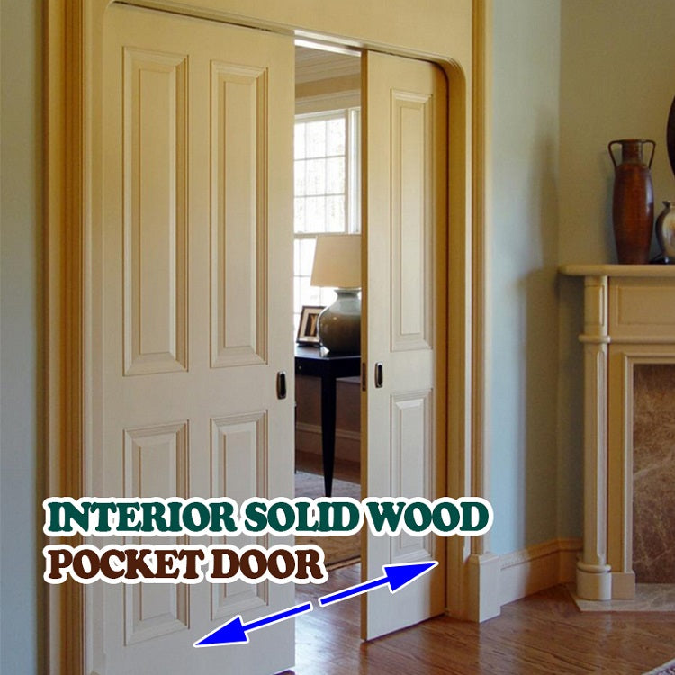 Interior Solid Wood Pocket Door