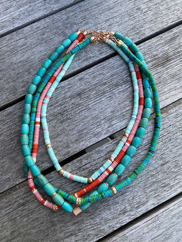 Cluster Bead Necklace