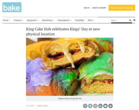 Bake Magazine Kings Day Article