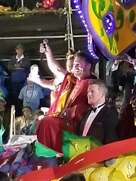 Harry Connick Jr at Krewe of Orpheus