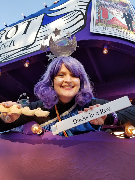 Jennifer in Krewe of Muses, 2020