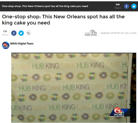 WDSU King Cake Hub Preview