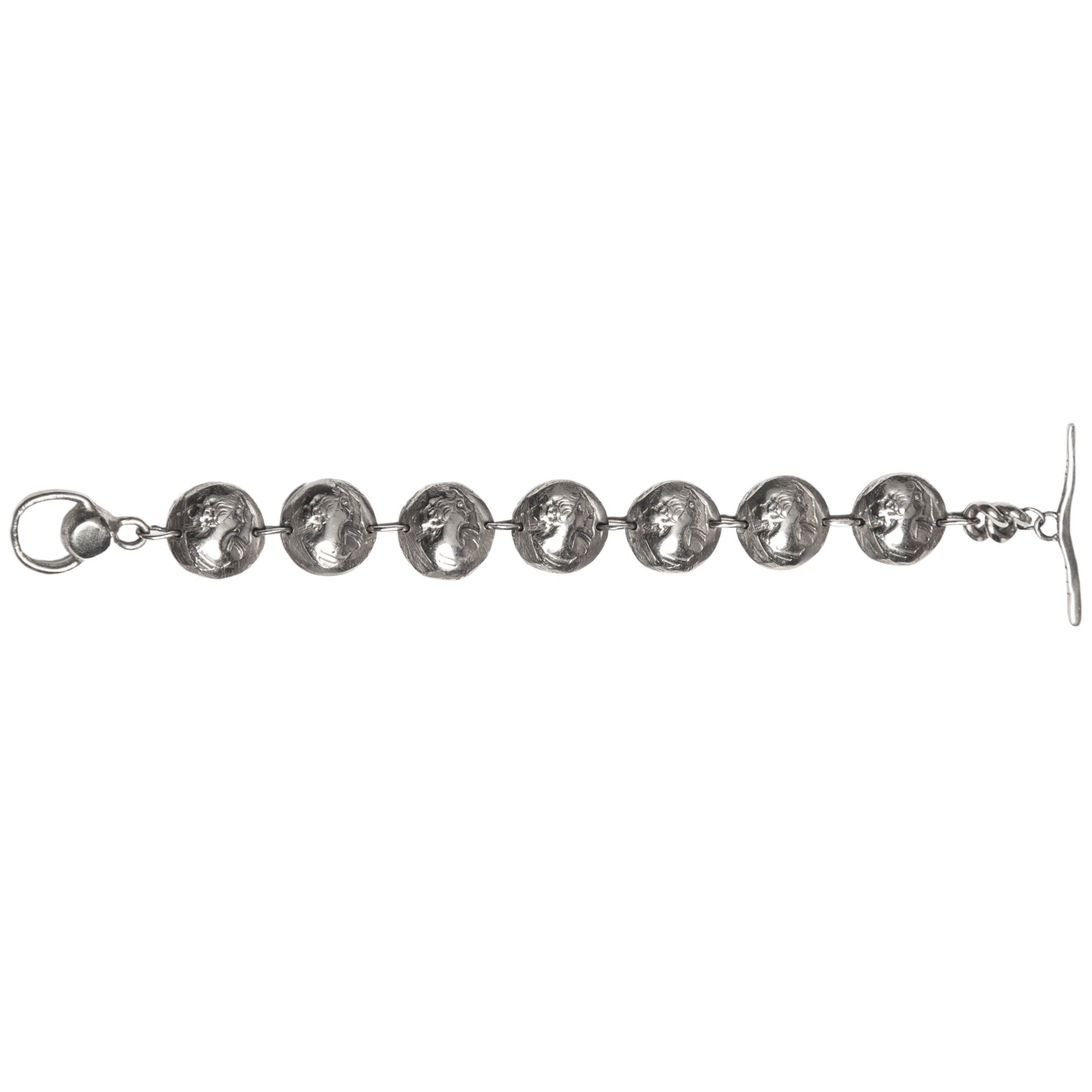 Maiden Coin Toggle Bracelet