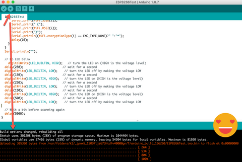 Upload Arduino IDE Sketch to NodeMCU ESP8266