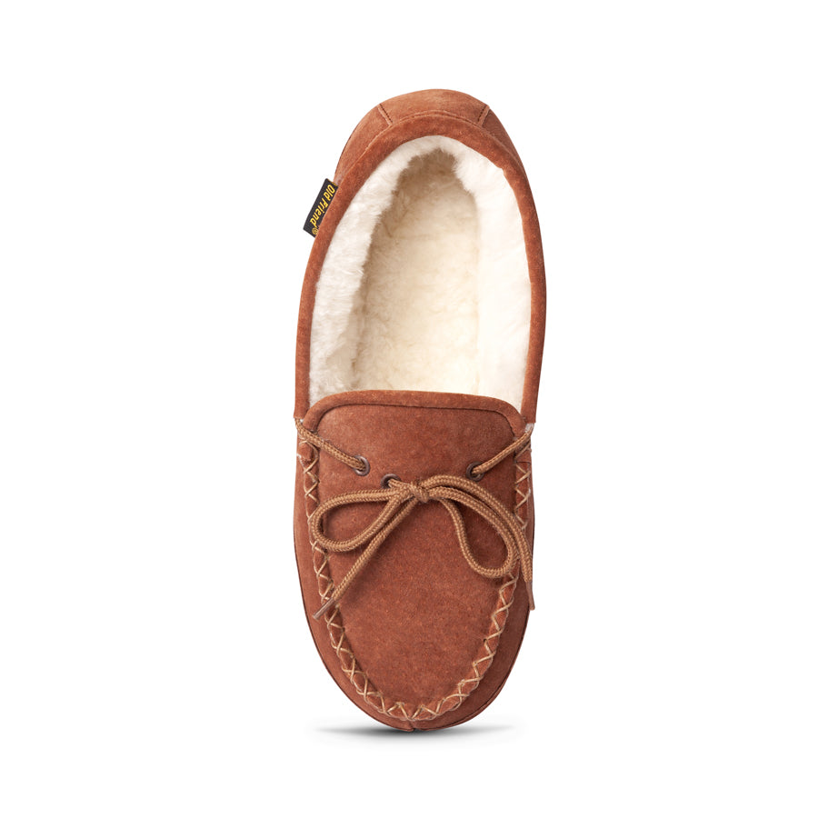 mens moccasin slippers soft sole