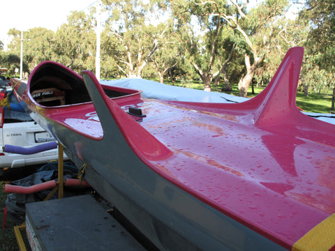 Winged K1 kayak