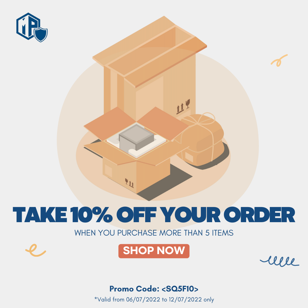 Potongan 10% ke atas 5 item