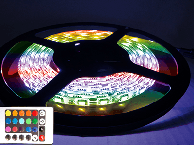 Ruban LED RVB (kit complet) - 5m - mutlicolor