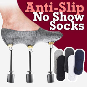 Anti-Slip Unisex Silicone No Show Socks 