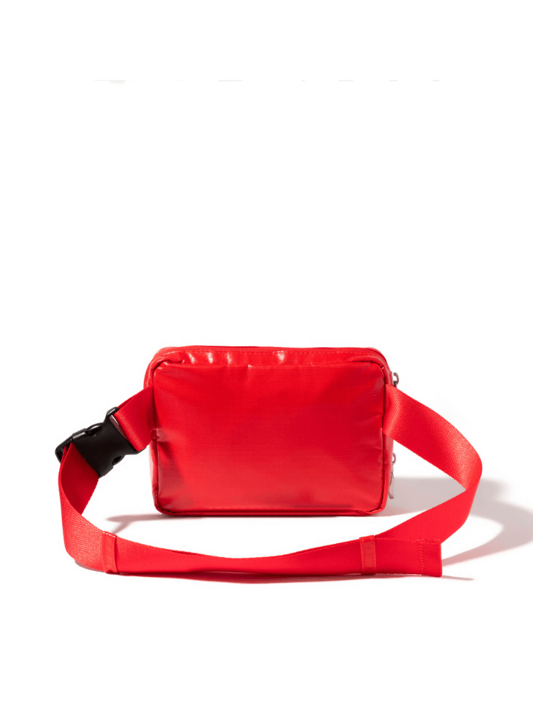 Baggallini Modern Belt Bag Sling in Lava Gloss Ripstop