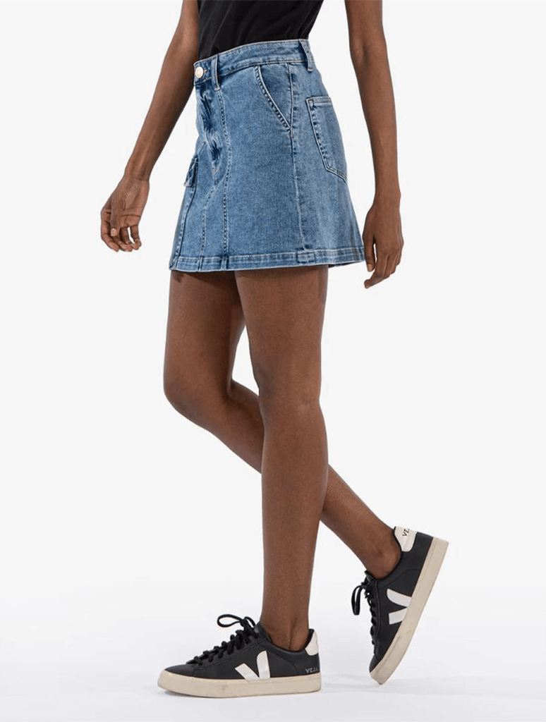 Kut From The Kloth Zoe Denim Skirt