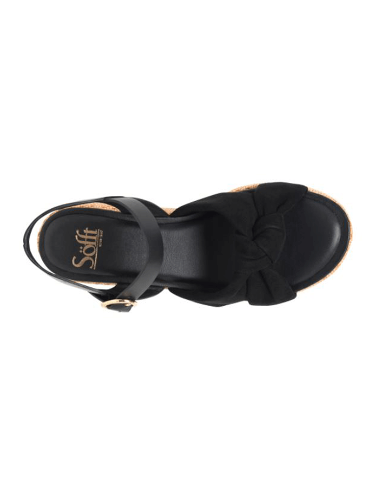 Sofft Farah Sandal In Black (Final Sale)