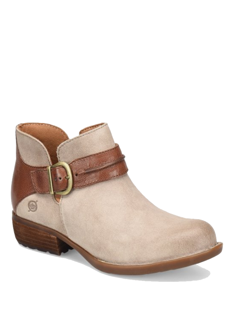 Born Kati Bootie  in Cream/Brown