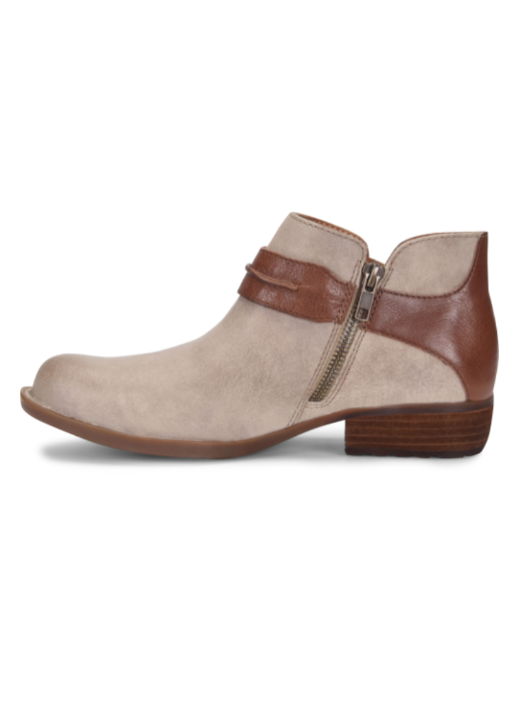 Born Kati Bootie  in Cream/Brown