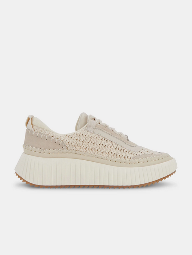 Dolce Vita Dolen Sneaker in Sandstone Knit (Final Sale)