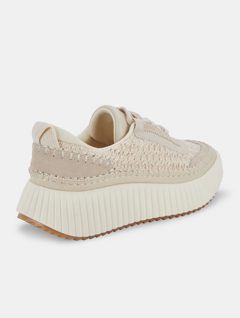 Dolce Vita Dolen Sneaker in Sandstone Knit (Final Sale)