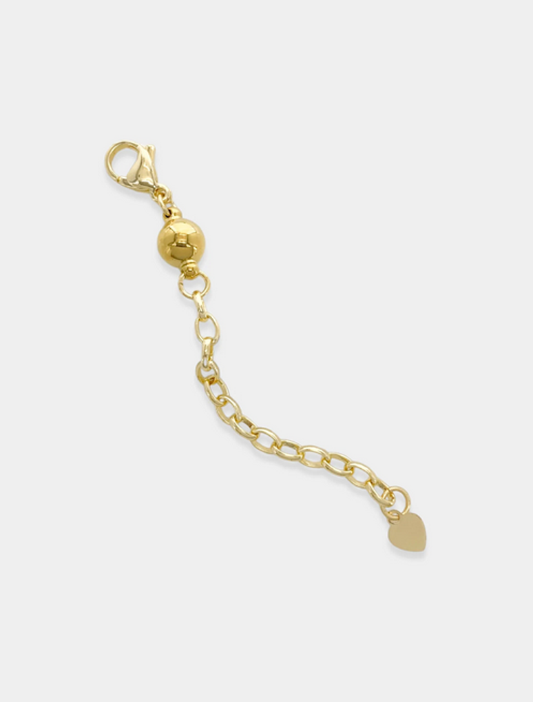 Magnetic Chain Extension in Gold