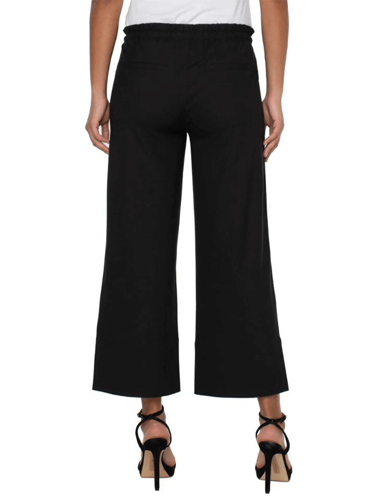 Liverpool Pull On Tie Waist Wide Leg Pants