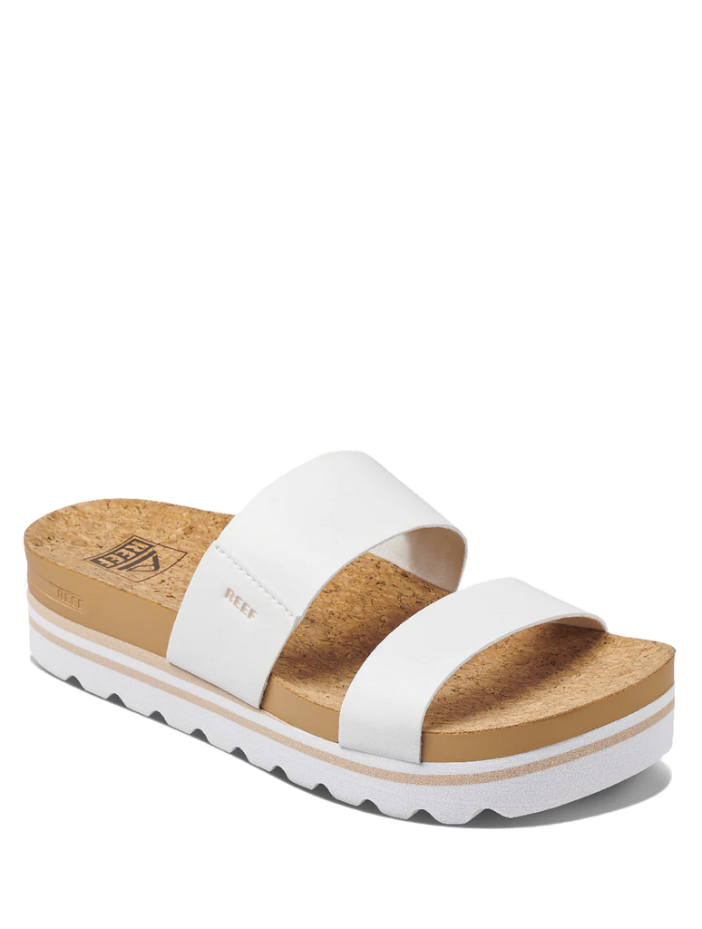 REEF Cushion Vista Hi Slide Sandal in Cloud