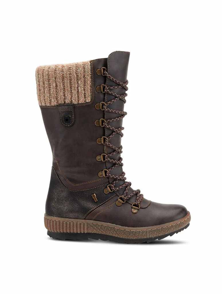 Spring Step Chibero Boot in Dark Brown