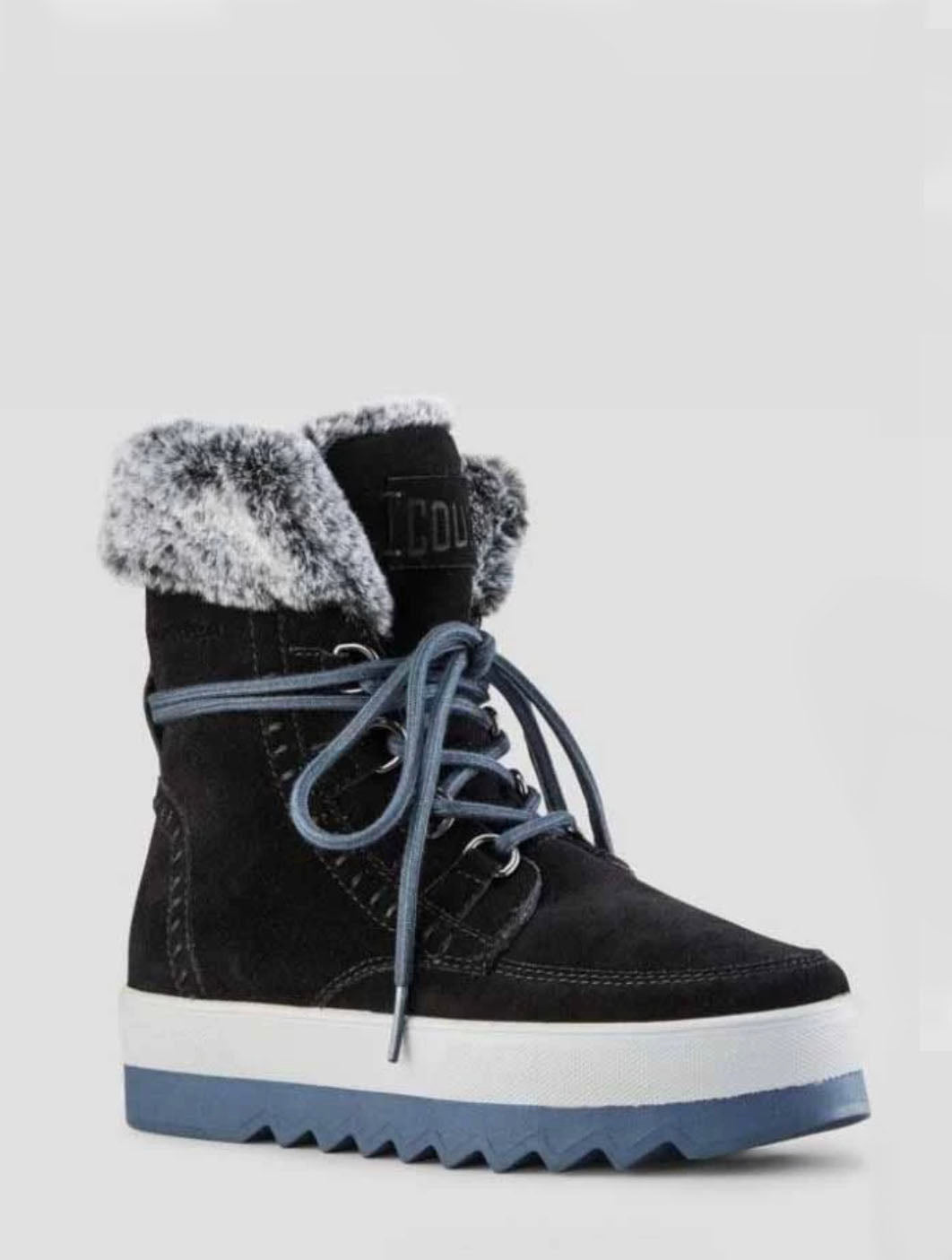 Cougar Vanetta Suede Mid Boot in Black