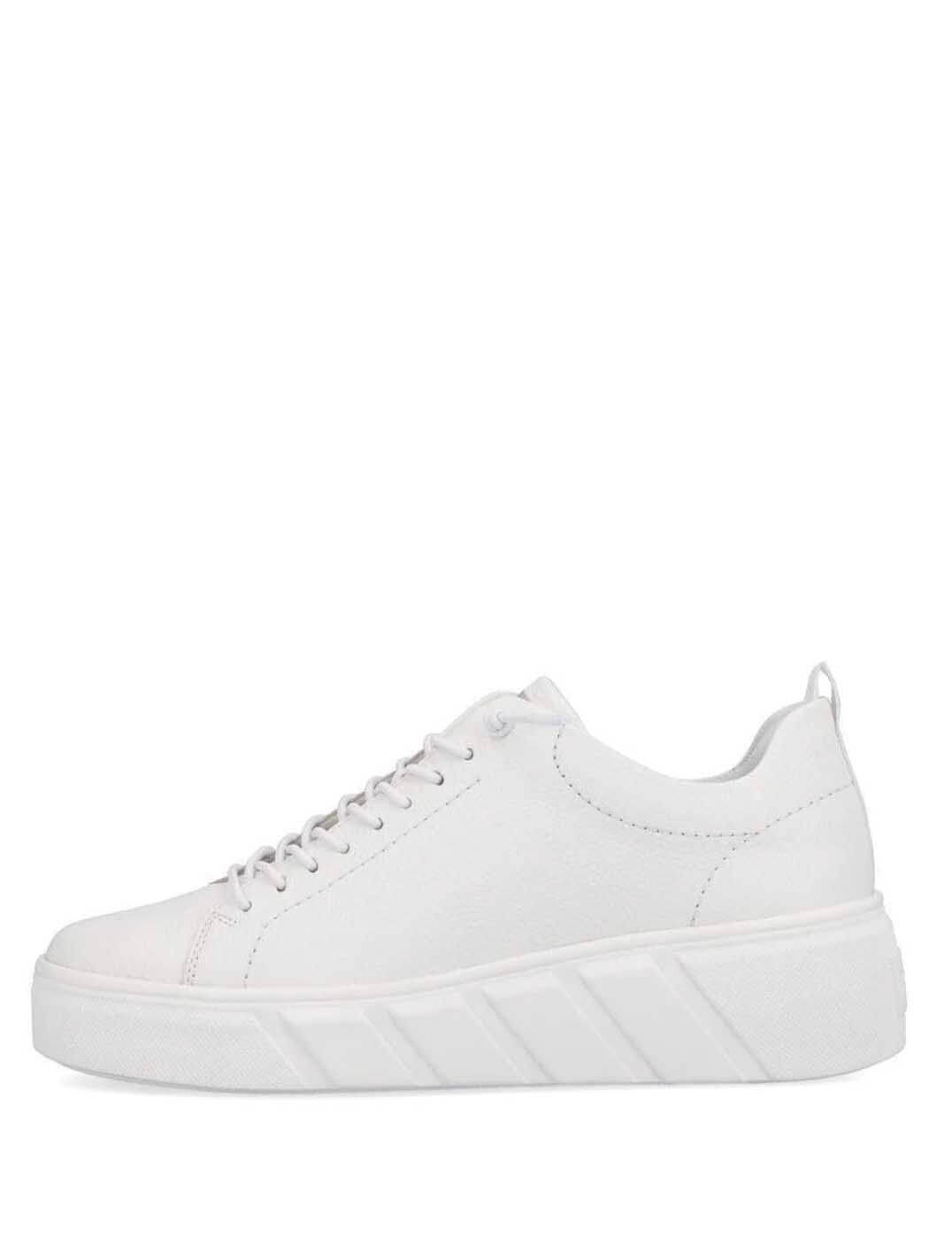 Rieker W0500-80 Carla Sneaker in White Pebble (Final Sale)