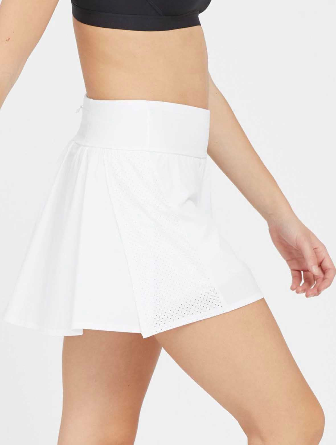 Spanx Get Moving Skort in White