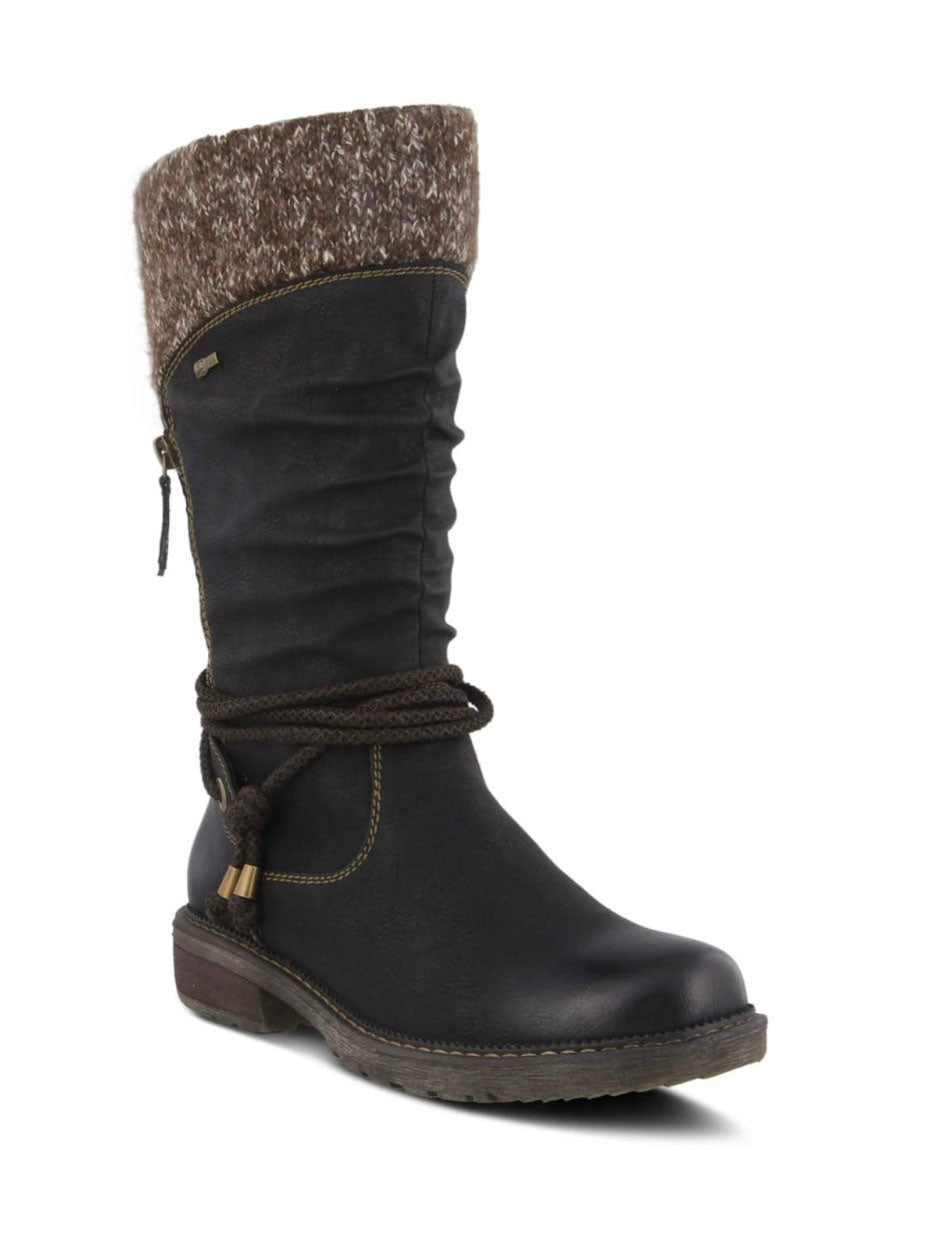 Spring Step Acaphine Winter Boot in Black